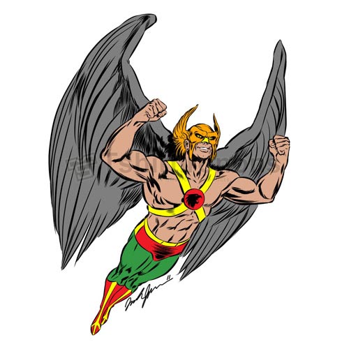 Hawkman T-shirts Iron On Transfers N7657